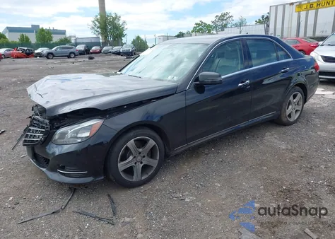 2014 Mercedes-Benz E 350 4Matic z USA, uszkodzony, nr VIN WDDHF8JB7EA836394